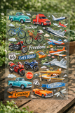 UV DTF Sticker Gang Sheet Builder