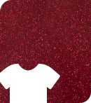 SISER- GLITTER- Cherry HTV Glitter